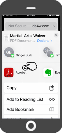 Open with Adobe Acrobat